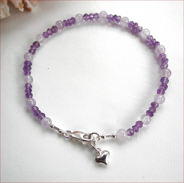 Amethyst Precious Friendship Bracelet