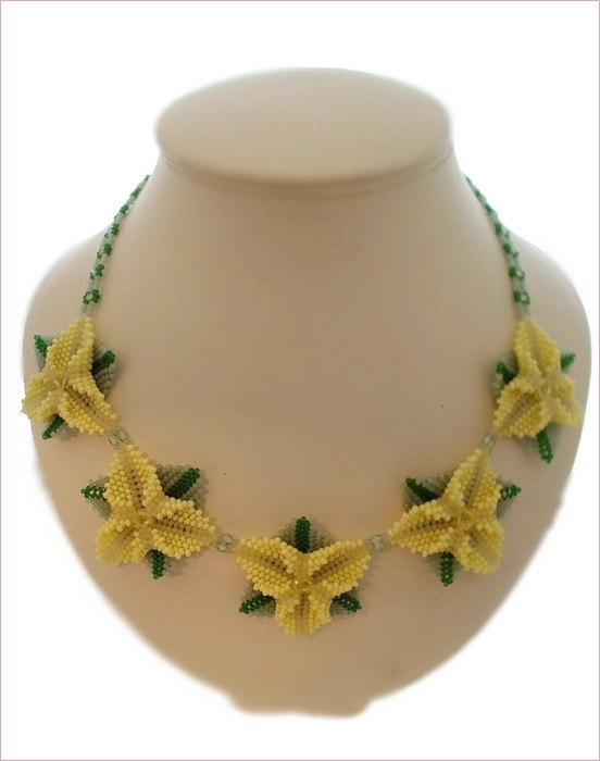 La La La Yellow Necklace and Earrings Set (BB126)