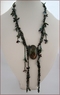 Rainforest Beaded Labradorite Lariat (BW62)