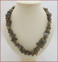 Chunky Raw Labradorite Necklace (LS119)