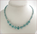 Raw Apatite Necklace (WB11)