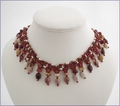 Mookaite and Beadwork Necklace (BLBN16)