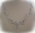 Silvery Moon Necklace (BLBN02)