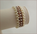 Pearly Queen Beadwork Bracelet (BB012)