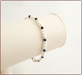 Pearl and Lapis Lazuli Precious Friendship Bracelet (SM112)