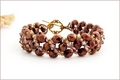 Bronze Beaded Bracelet (BB26)