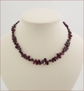 Garnet Pears Necklace (CG70)