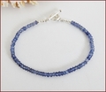 Blue Iolite Precious Friendship Bracelet (SM140)