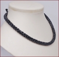 Everyday Rope Necklace - Gunmetal (BW147)