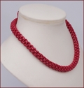 Everyday Rope Necklace - Dark Pink (BW149)