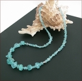 Raw Apatite Necklace (WB11)