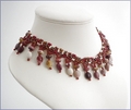 Mookaite and Beadwork Necklace (BLBN16)