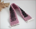 Pink Dragon Beadwork Bracelet (BWB001)