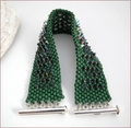 Green Dragon Beadwork Bracelet (BWB006)