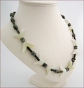 Flights of Fancy Aventurine and Serpentine Necklace (LS94)