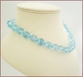 Blue Quartz Necklace (SS104)