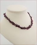 Garnet Pears Necklace (CG70)