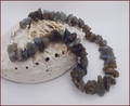 Chunky Raw Labradorite Necklace (LS119)