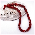 Everyday Rope Necklace - Red (BW146)