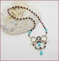 Arte Nouveau Beadwork Necklace (BW152)