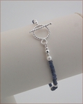 Sapphire and Pearl Precious Friendship Bracelet (SM95)