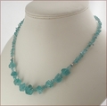 Raw Apatite Necklace (WB11)