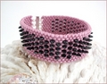 Pink Dragon Beadwork Bracelet (BWB001)