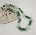 Aventurine and Hemimorphite Necklace (LS04)