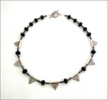 Silver Pennants Necklace (SS95)