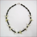 Flights of Fancy Aventurine and Serpentine Necklace (LS94)