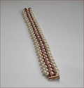 Pearly Queen Beadwork Bracelet (BB012)