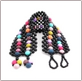 Raw Candy Beadwork Cuff Bracelet (BB016)
