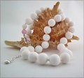 White Candy Jade Necklace (BH93)