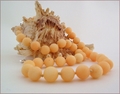 Peach Candy Jade Necklace (BH95)