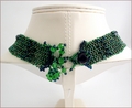 Peacock Beadwork Collar (BW0011)