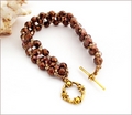 Bronze Beaded Bracelet (BB26)