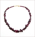 Garnet Pears Necklace (CG70)