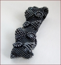 'Concerto' Beadwork Bracelet in Gunmetal (BB37)