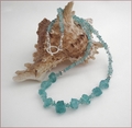 Raw Apatite Necklace (WB11)