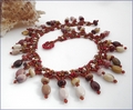 Mookaite and Beadwork Necklace (BLBN16)