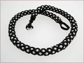 Black and White Netted Pearl Necklace (BW019)