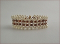 Pearly Queen Beadwork Bracelet (BB012)