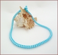 Blue Sparkle Necklace with Swarovski Pendant (WB42)