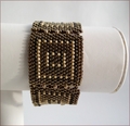 Bronze Geometric Bracelet (BB23)