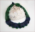 Peacock Beadwork Collar (BW0011)