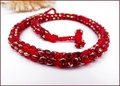 Everyday Rope Necklace - Red (BW146)