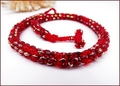 Everyday Rope Necklace - Red (BW146)