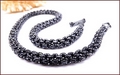 Everyday Rope Necklace - Gunmetal (BW147)