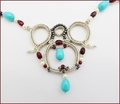 Arte Nouveau Beadwork Necklace (BW152)