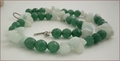 Aventurine and Hemimorphite Necklace (LS04)